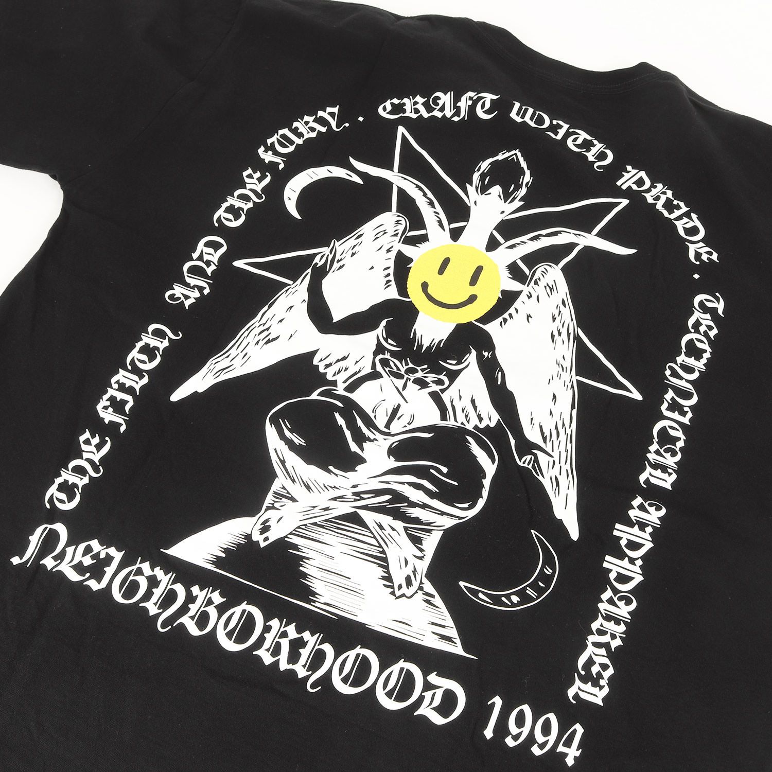 美品】NEIGHBORHOOD ネイバーフッド Tシャツ ブラック 黒 サイズ:L  