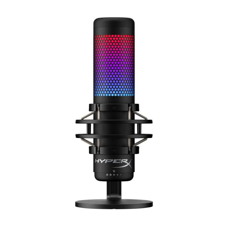 HyperX QuadCast S スタンドアロンマイク RGBライティング ストリーマー/コンテンツクリエーター/ゲーマー向け/PC，PS4使用可能  HMIQ1S-XX-RG/G 並行輸入品 [並