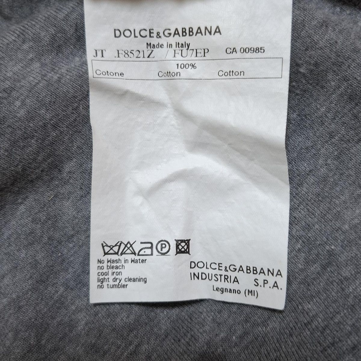 dolce gabbana グレータンクトップ　十字架 dolce gabbana グレータンクトップ 十字架 - メルカリ