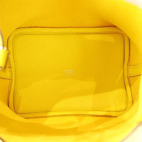 広尾店】 エルメス HERMES ピコタンロックPM トリヨンクレマンス ライム Y刻印 SV金具 【14398】 - メルカリ