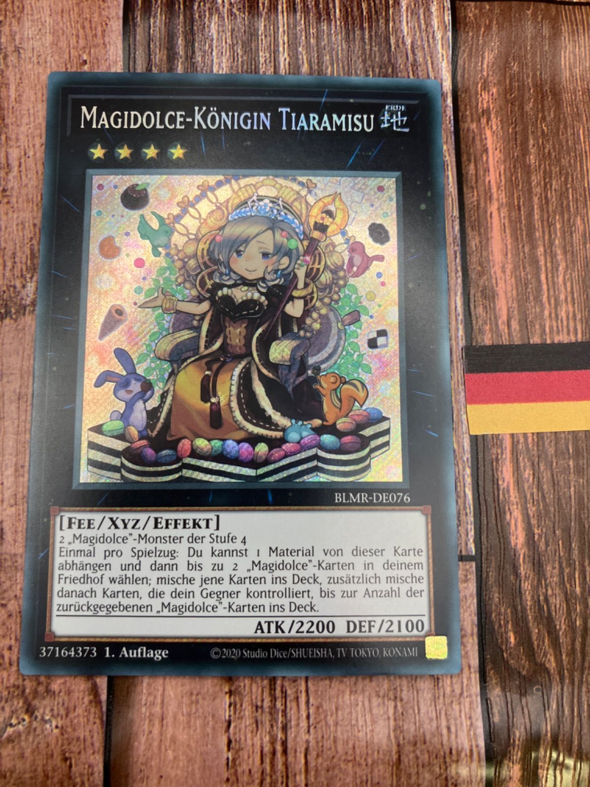 EU版 25th 1st】クイーンマドルチェ・ティアラミス 遊戯王 ② 遊戯王