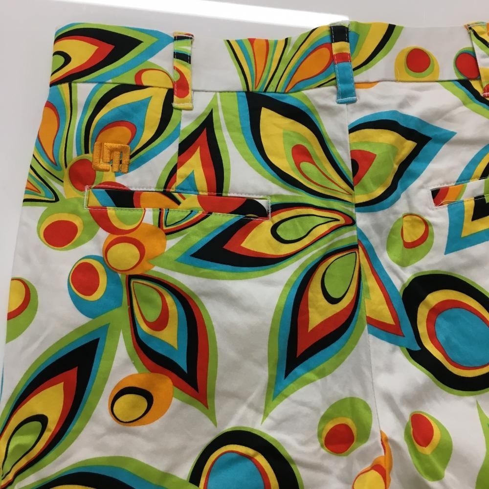 美品】ラウドマウス パンツ 白×マルチカラー 総柄 シャガデリック