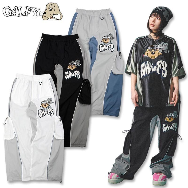 ガルフィー GALFY 病みに争いしサイバー パンツ 152027 10 WHITE 20 BLACK 120 SILVER ヤンキー ギャル メンズ レディース 25SS