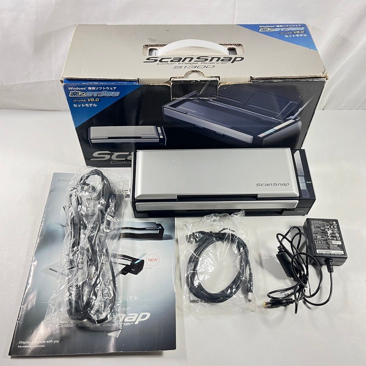 動作確認のみ〉scan snap S1300i 富士通 ドキュメントスキャナ 富士通