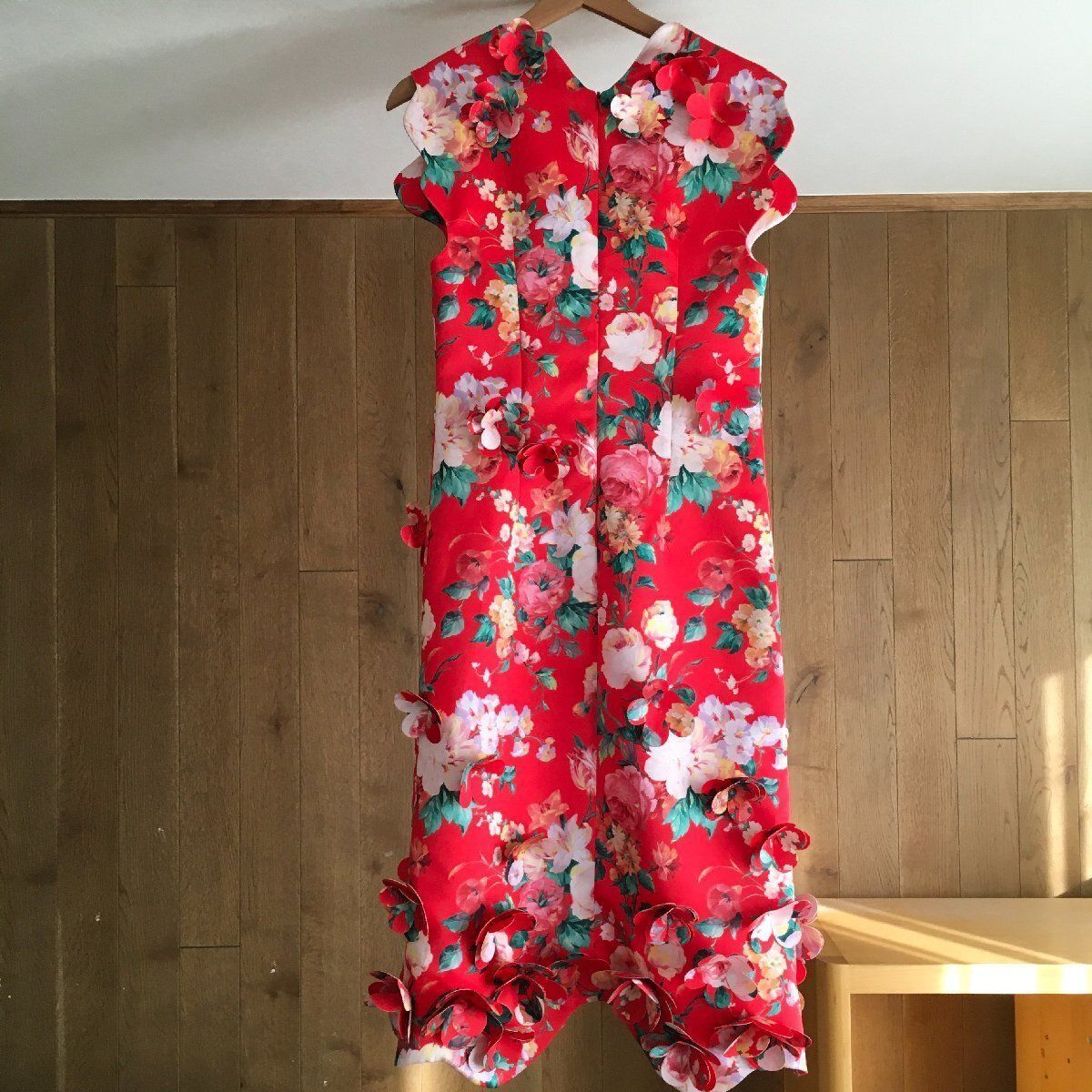 極美品 Simone Rocha（シモーネ・ロシャ）フラワー　　ワンピースUK4 極美品 Simone Rocha（シモーネ・ロシャ）フラワー ワンピース