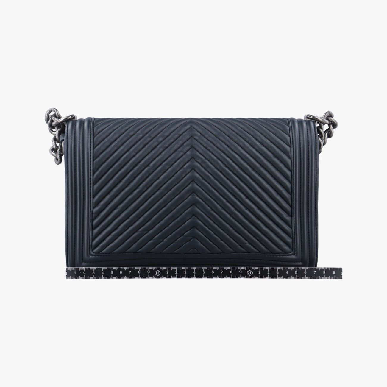 シャネルChanelボーイシャネルブラックレザーA9282920784908