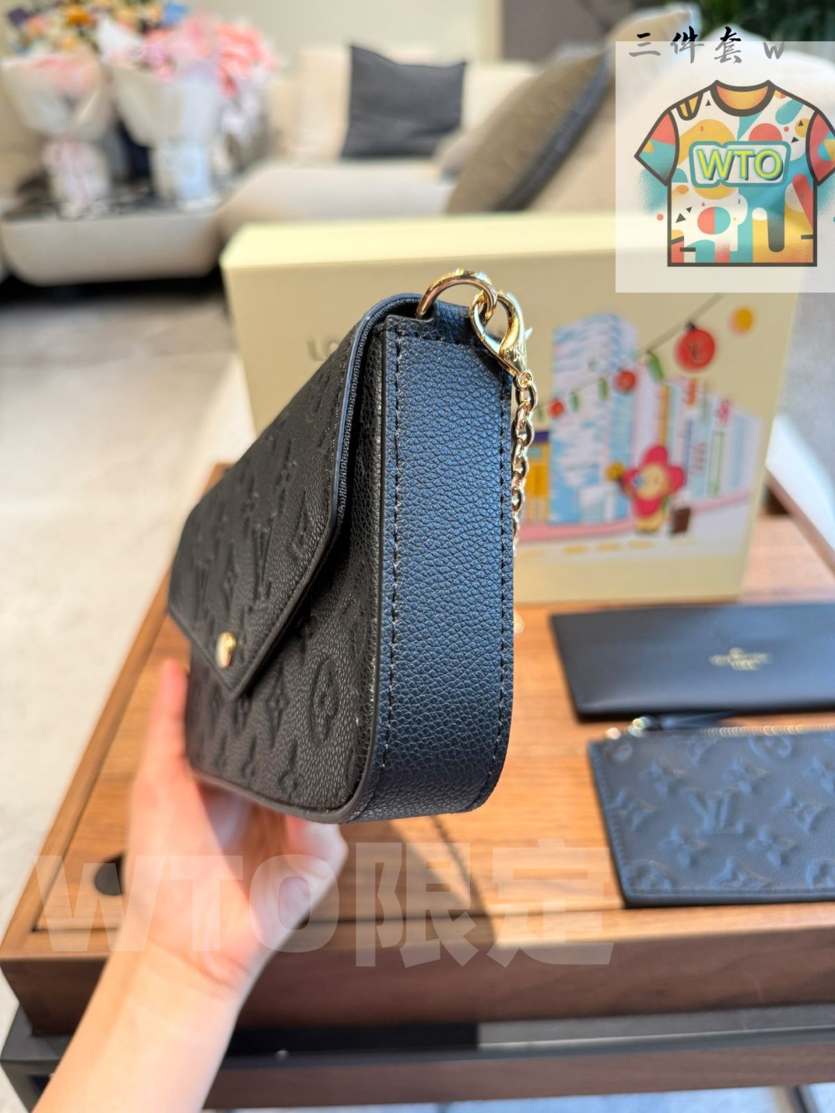 ルイヴィトン【8.9まで3万円‼︎】コメントまで！ 今日WTO】Louis Vuitton ルイヴィトン スリーインワンシリーズ