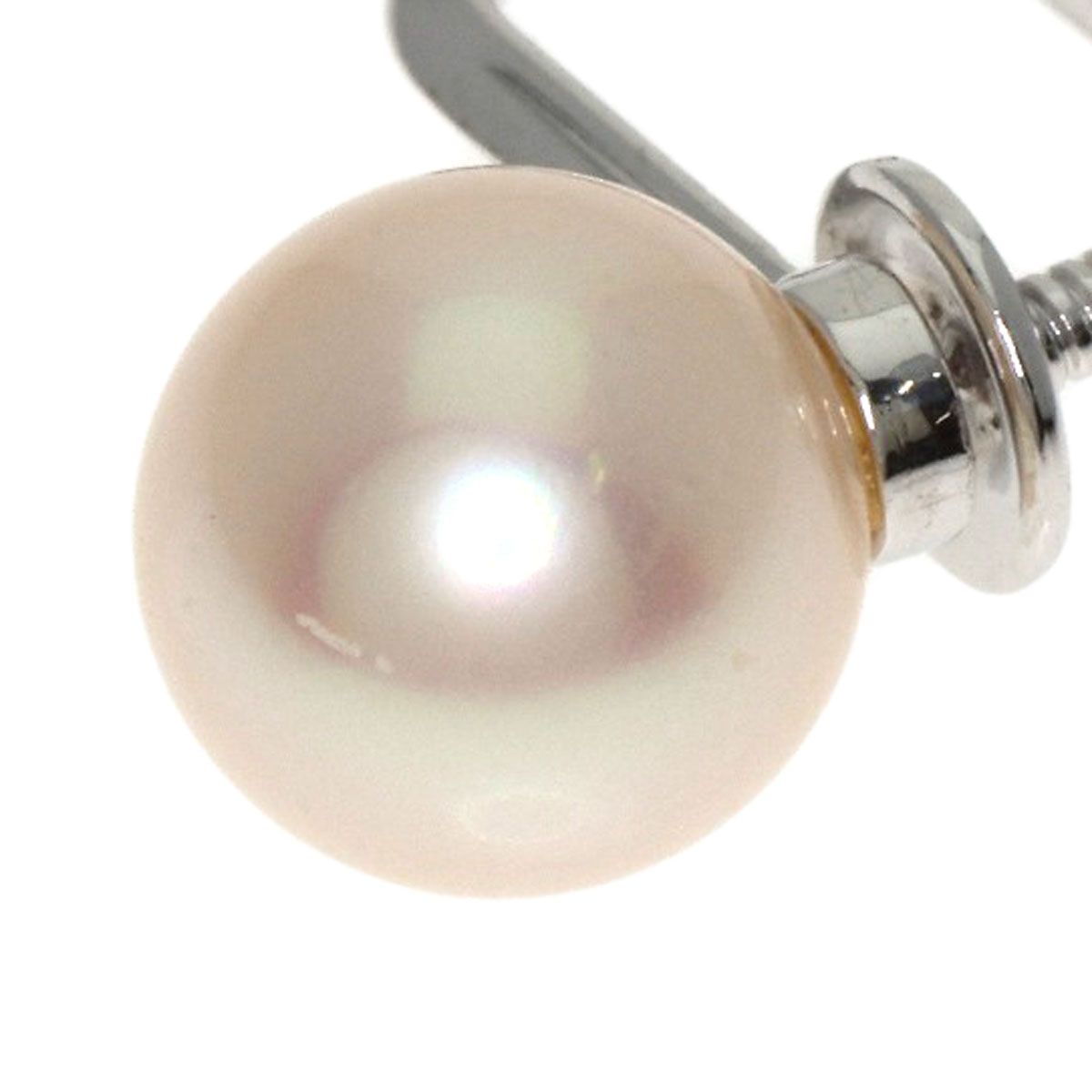 MIKIMOTO ミキモト パール 真珠 イヤリング K14WG レディース [中古  