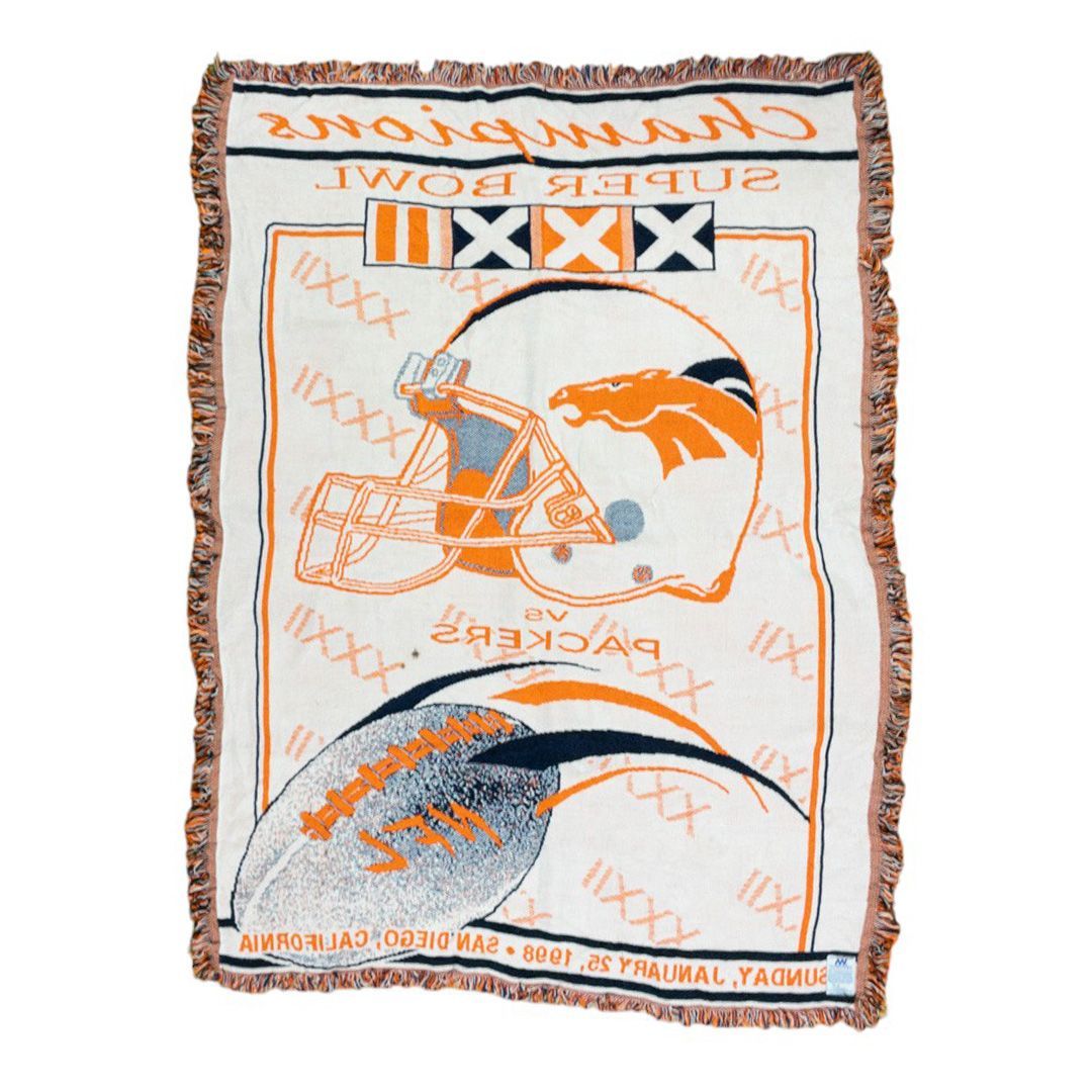 vintageラグ カーペット スポーツ NFL ブロンコス パッカーズ 750 vintageラグ カーペット スポーツ NFL ブロンコス パッカーズ 750