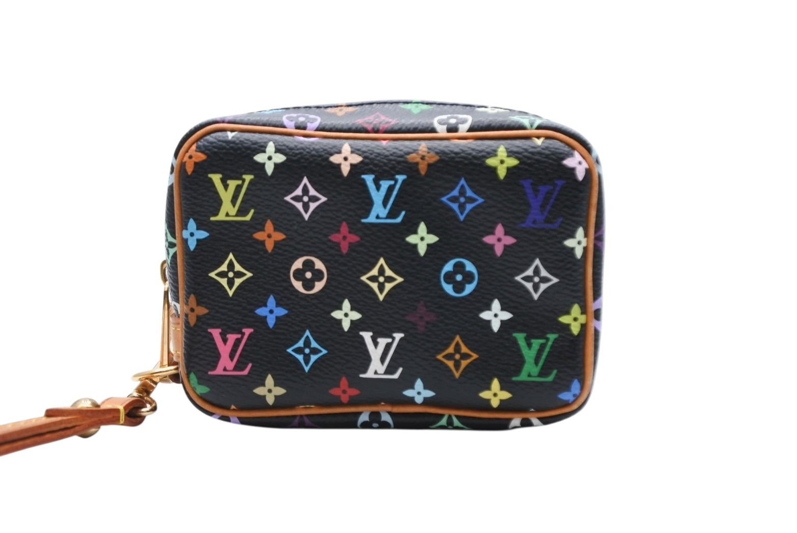 LOUIS VUITTON ルイヴィトン モノグラム マルチ ポシェットコスメティック M47355 ゴールド金具 ノワール ブラック 4b008155