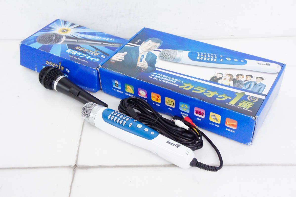 カラオケ1番 サブマイク付 YK-3008 YK-1005