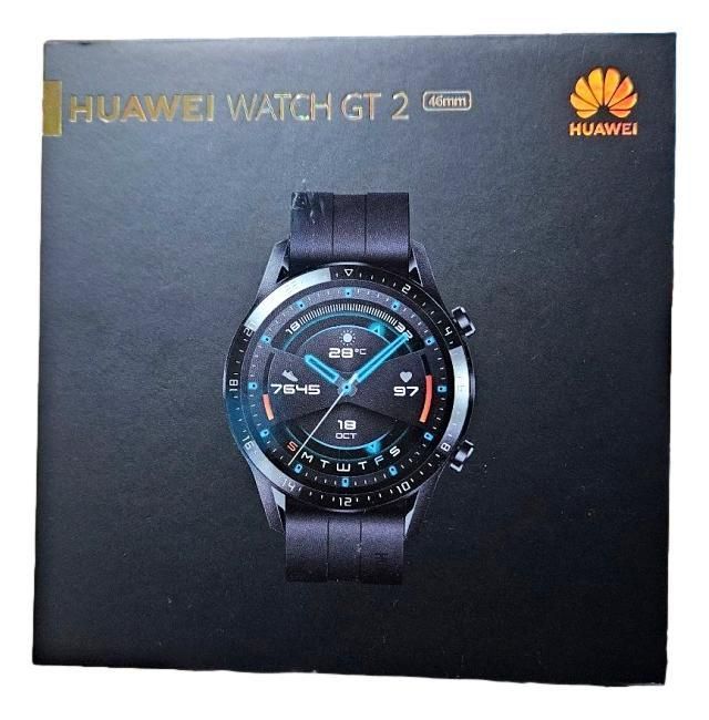 HUAWEI WATCH GT2 46mm スポーツモデル マットブラック ファーウェイ 46MM/BK スマートウォッチ