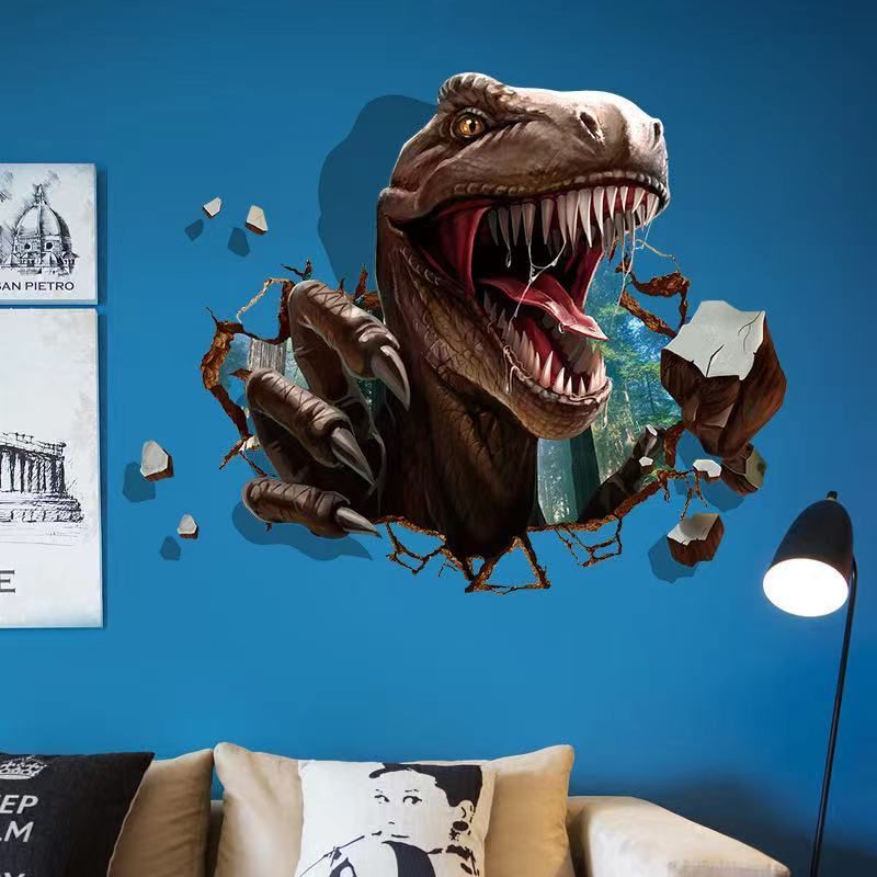 NO.331）DIY剥がせる飾り壁紙ウォールステッカー綺麗な仕上り 恐竜 - メルカリ