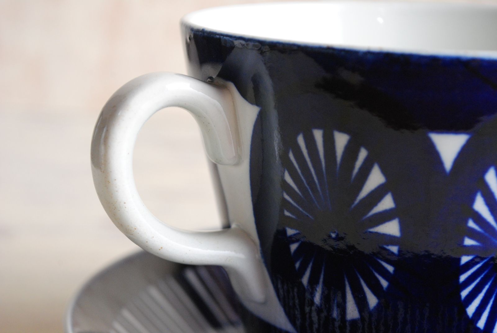 ARABIA アラビア Fiesta 大きなカップ＆ソーサー フィエスタ 北欧食器