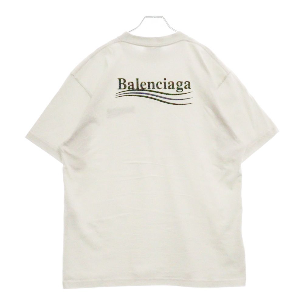 BALENCIAGA (バレンシアガ) POLITICAL CAMPAIGN TEE キャンペーンロゴ 