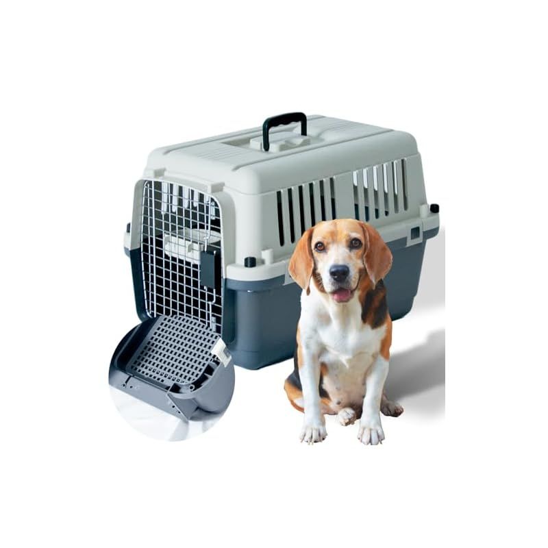 プチリュバン すのこ付き デラックス キャリーバッグ60 L IATA 基準クリア 外寸 幅40.5×高40.5×奥行60.5cm 小 中犬用 1