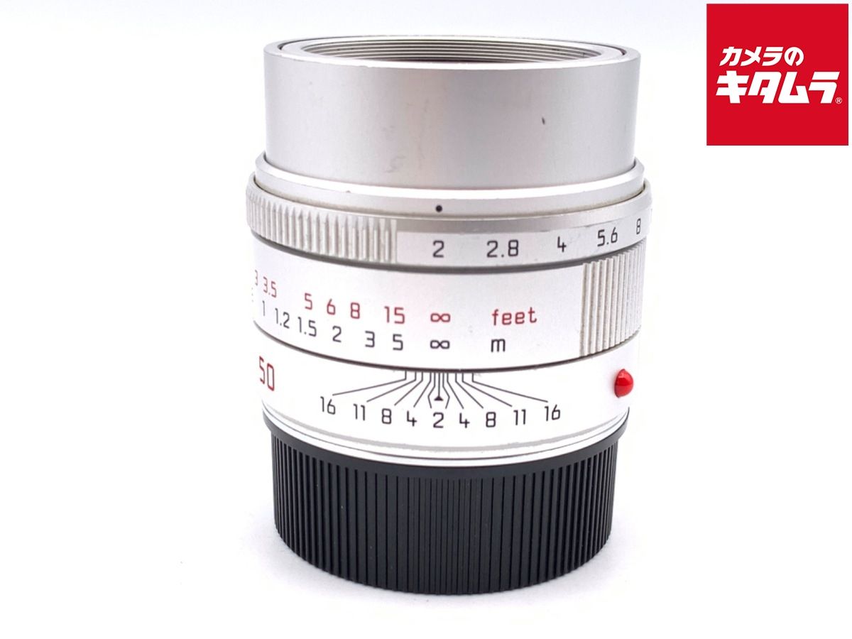LEICA APO-SUMMICRON 50mm レンズ シルバーキャップ付き 中古】 【並品