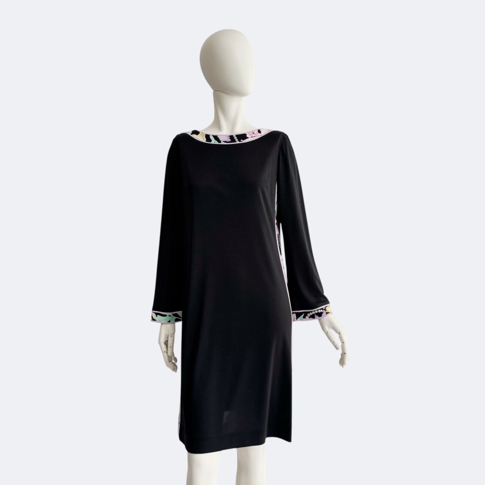 LEONARD レオナール ワンピース ブラック カンカン素材 Mサイズ - メルカリ