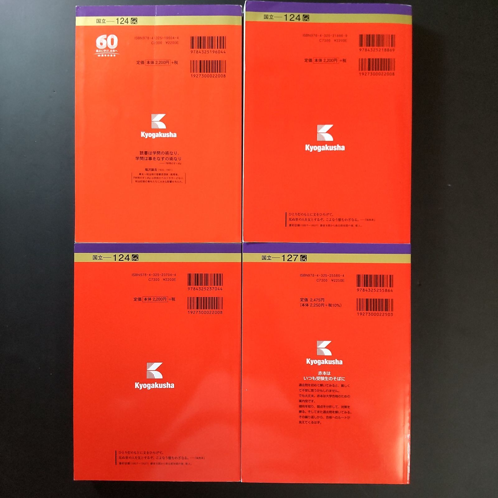 144 ４冊 島根大学 書込みなし ３冊 書込み １ページ あり １冊 2015 2018 2021 2025 教学社 赤本
