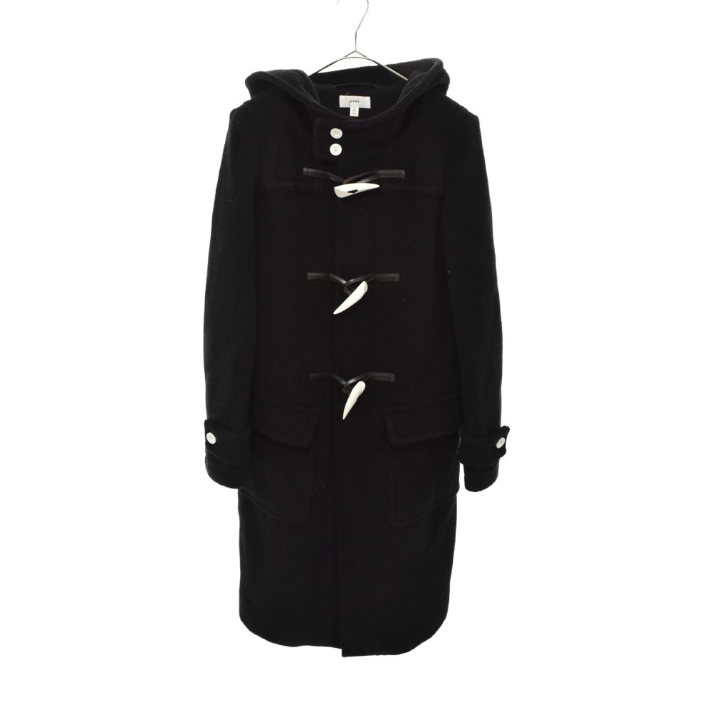 HYKE (ハイク) 14AW ホワイトトグル ダッフルコート ロング