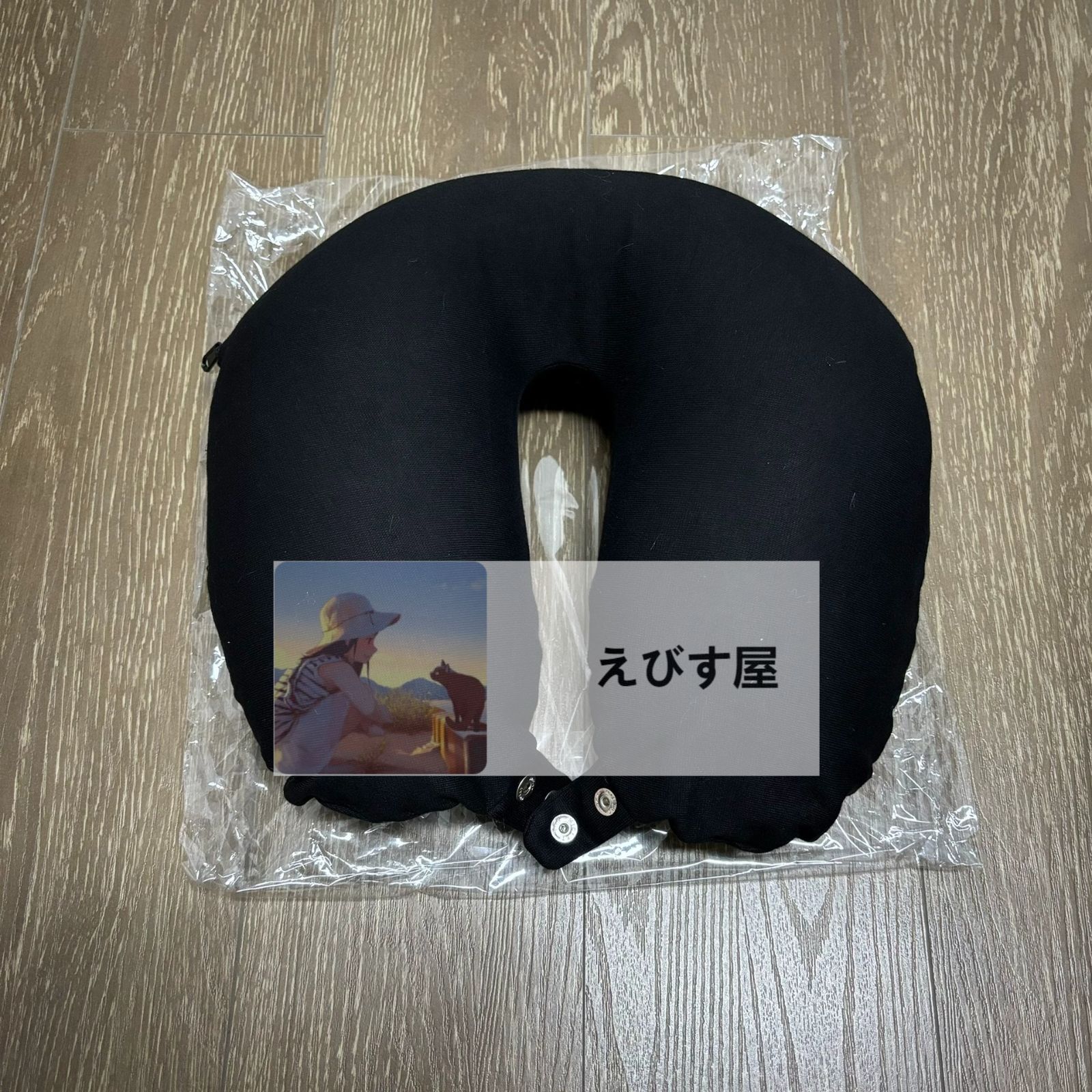 ロゴネックピロー ブラック