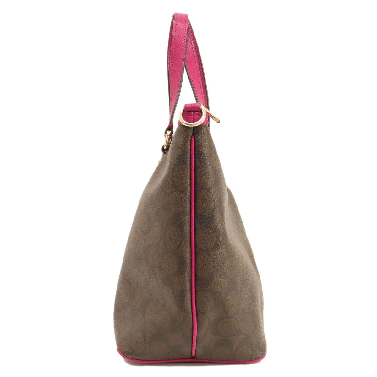 COACH コーチ F34614 シグネチャー 2WAY トートバッグ レザー 