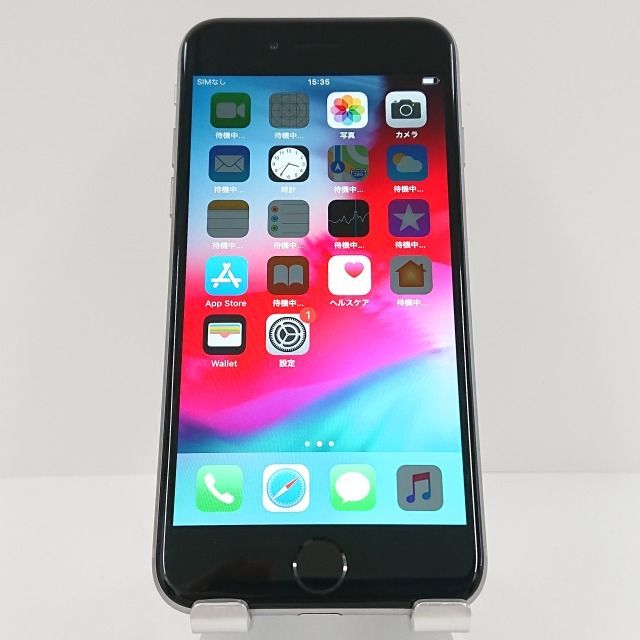 iPhone6 16GB au スペースグレイ 送料無料 本体 c07684