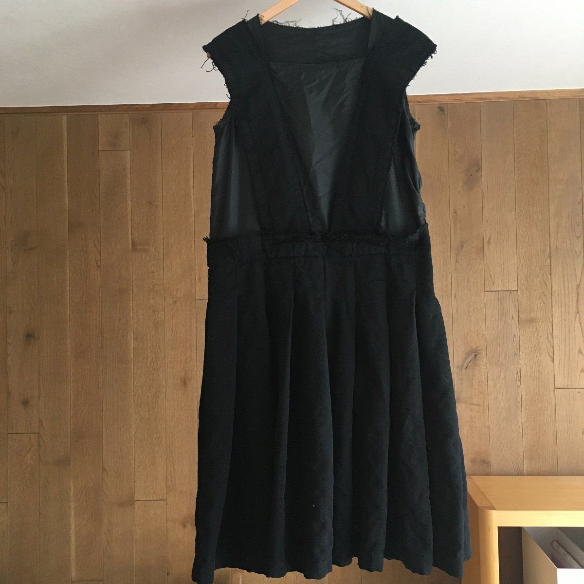 【美品】コムデギャルソン　ワンピース　ロング丈　AD2014　XSサイズ 美品 AD2020 BLACK COMME des GARCONS コムデギャルソン