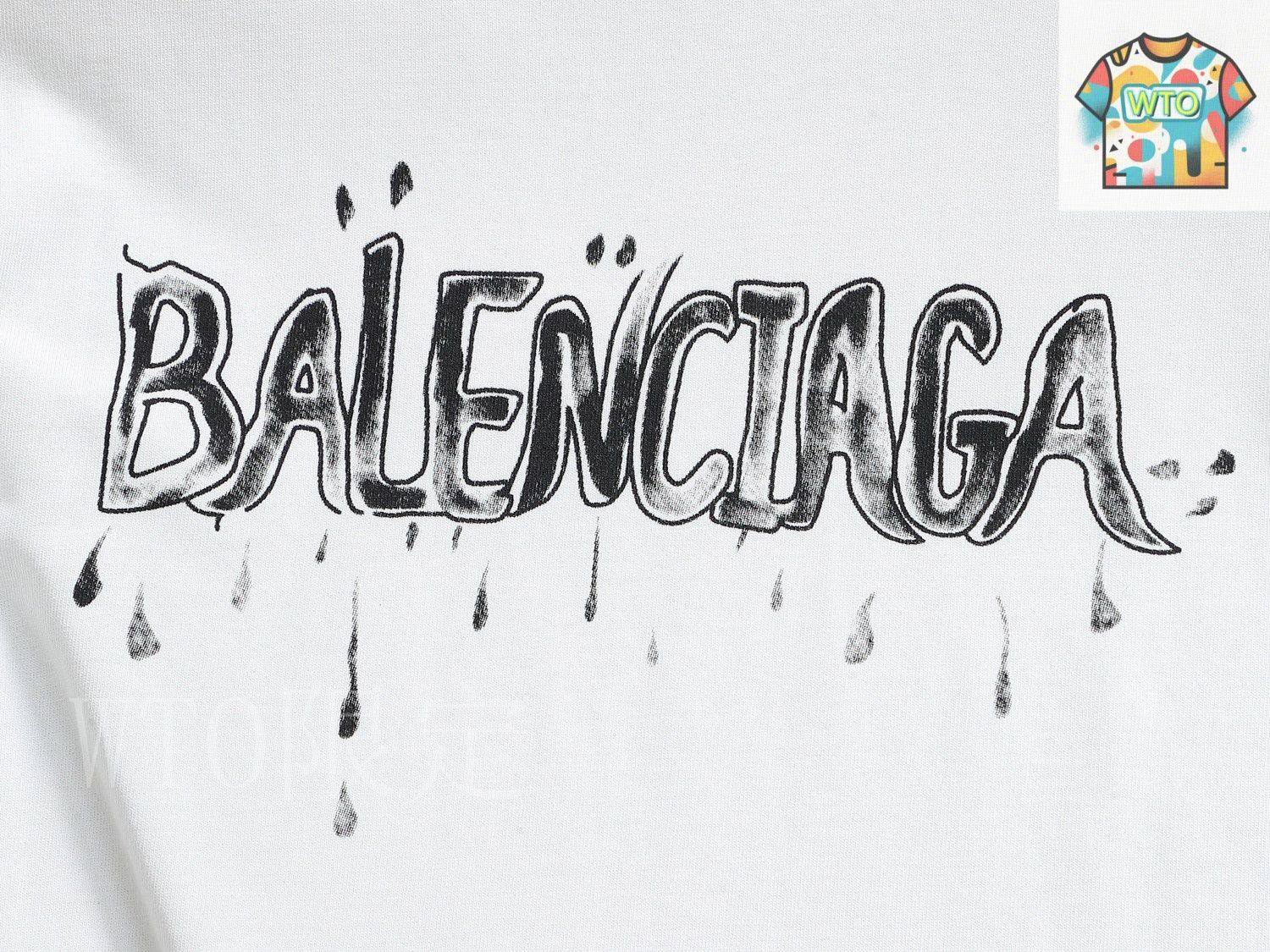 今日特価】BALENCIAGA Distressed Letter Print T - メルカリ