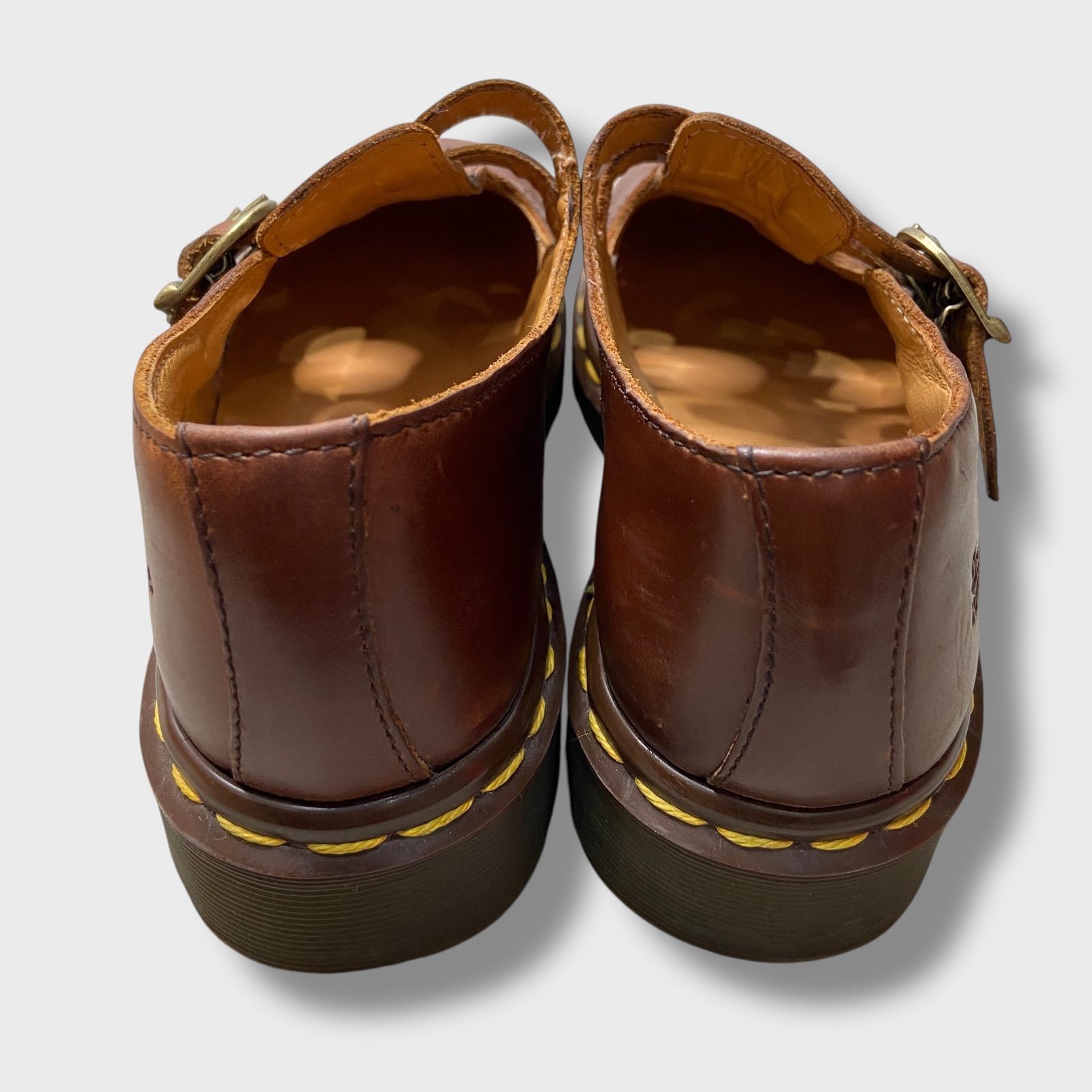 ドクターマーチン　ブラウン ダブルストラップ サンダル ☆Dr.Martens☆ドクターマーチン☆メリージェーン☆ダブル