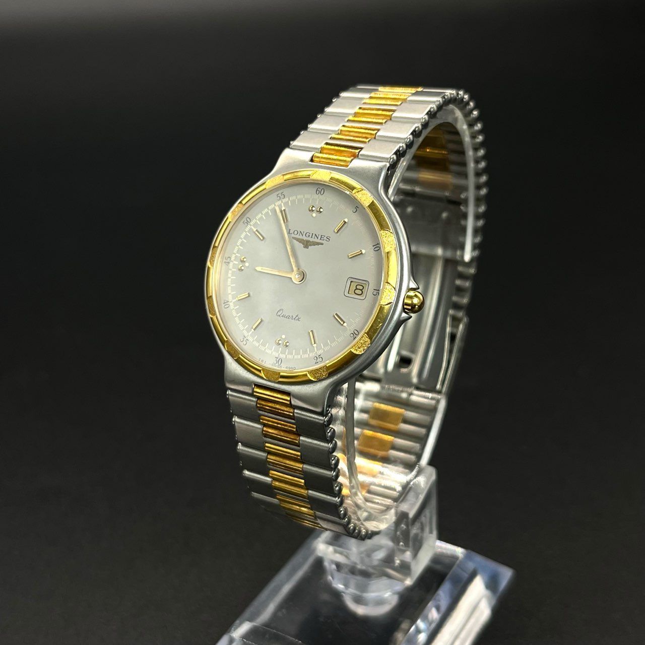 【2025年最新】大人気ブランドの人気アイテム  腕時計LONGINES ロンジンシルバーゴールド 時計
