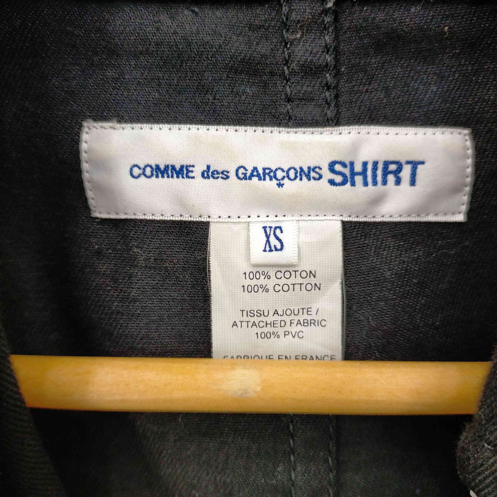 コムデギャルソンシャツ COMME des GARCONS SHIRT 12AW BLACK in BLACK 