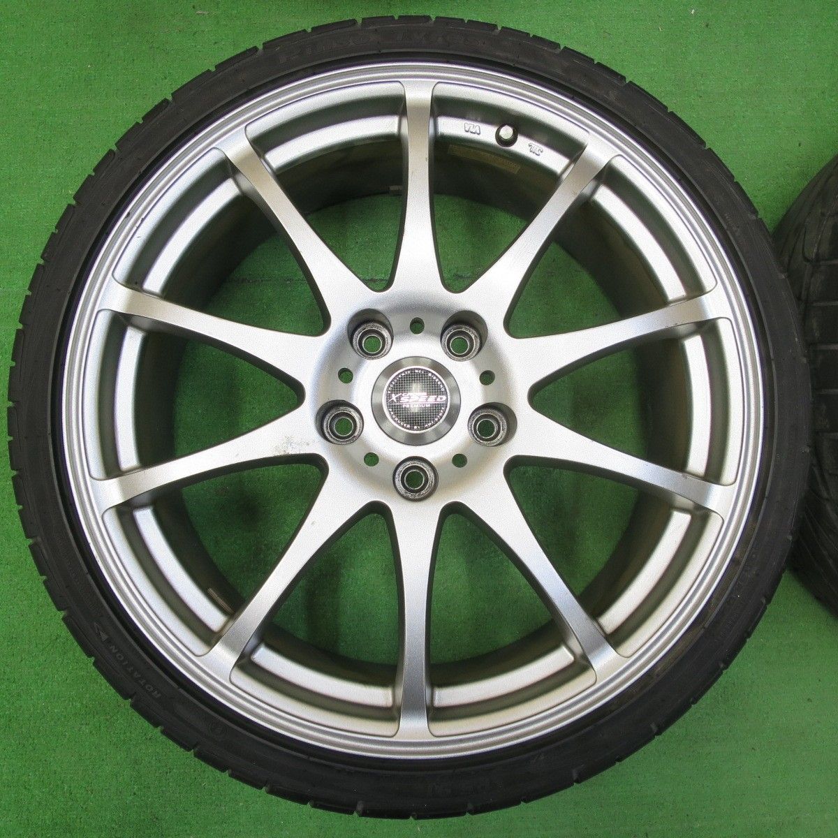送料無料* 4本価格☆X CROSS SPEED PREMIUM 仕込ん 215/35R18 ピンソ 