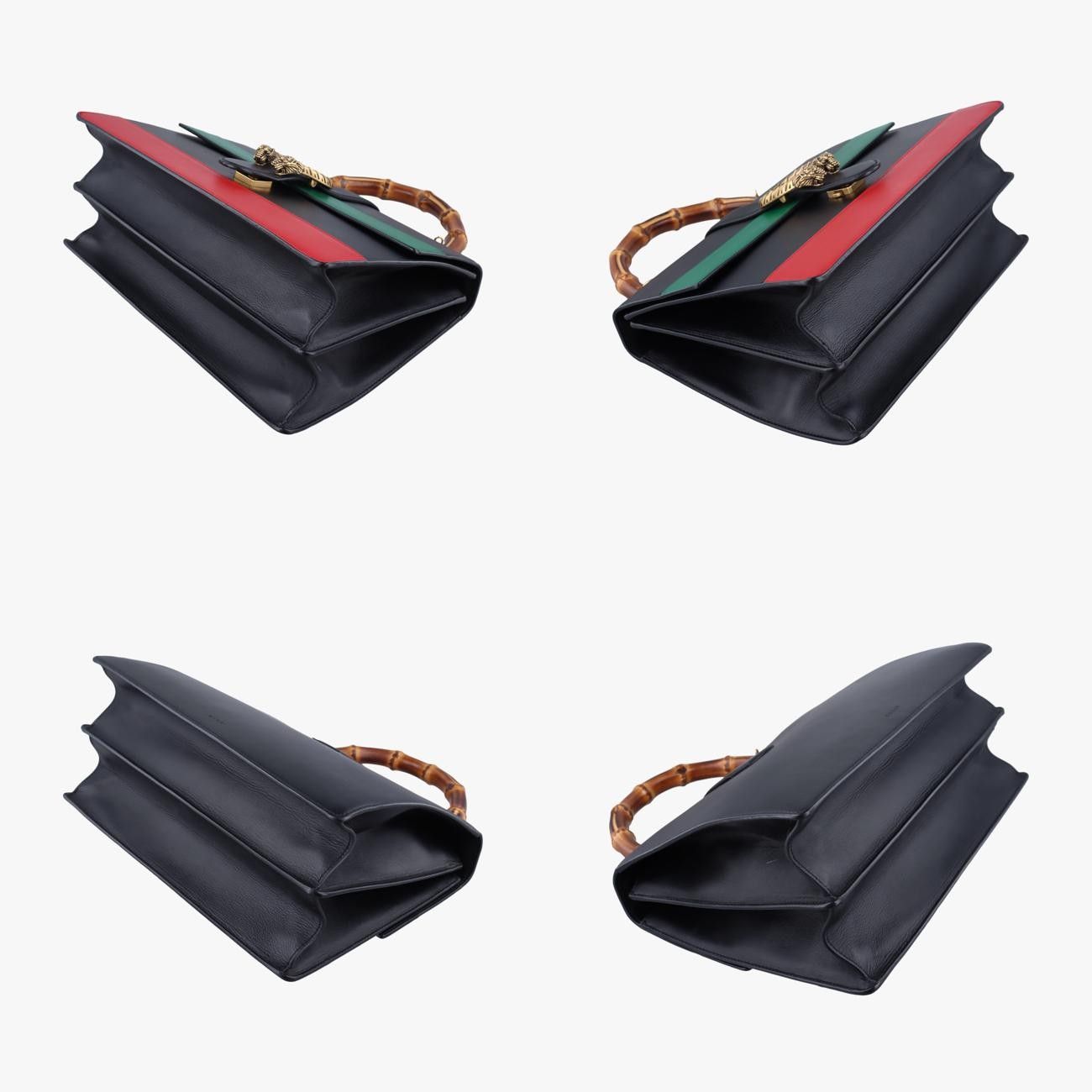 グッチGucciディオニュソスブラック×グリーン×レッドレザー421999E019267976