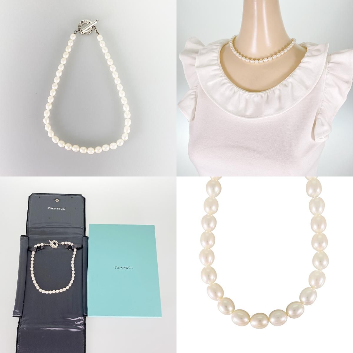 ティファニー TIFFANY&Co. Sv パール ネックレス ftj【中古】 - メルカリ