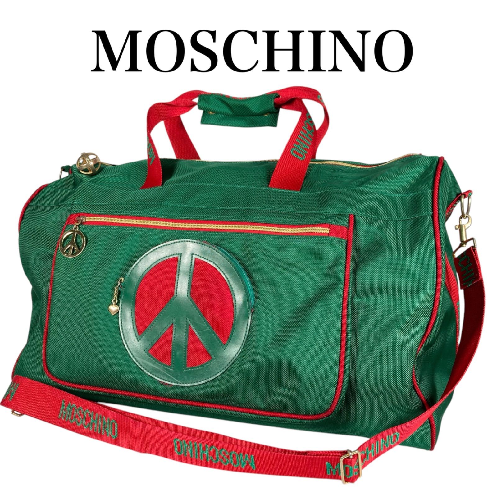 MOSCHINO モスキーノ ボストンバッグ旅行バッグナイロン