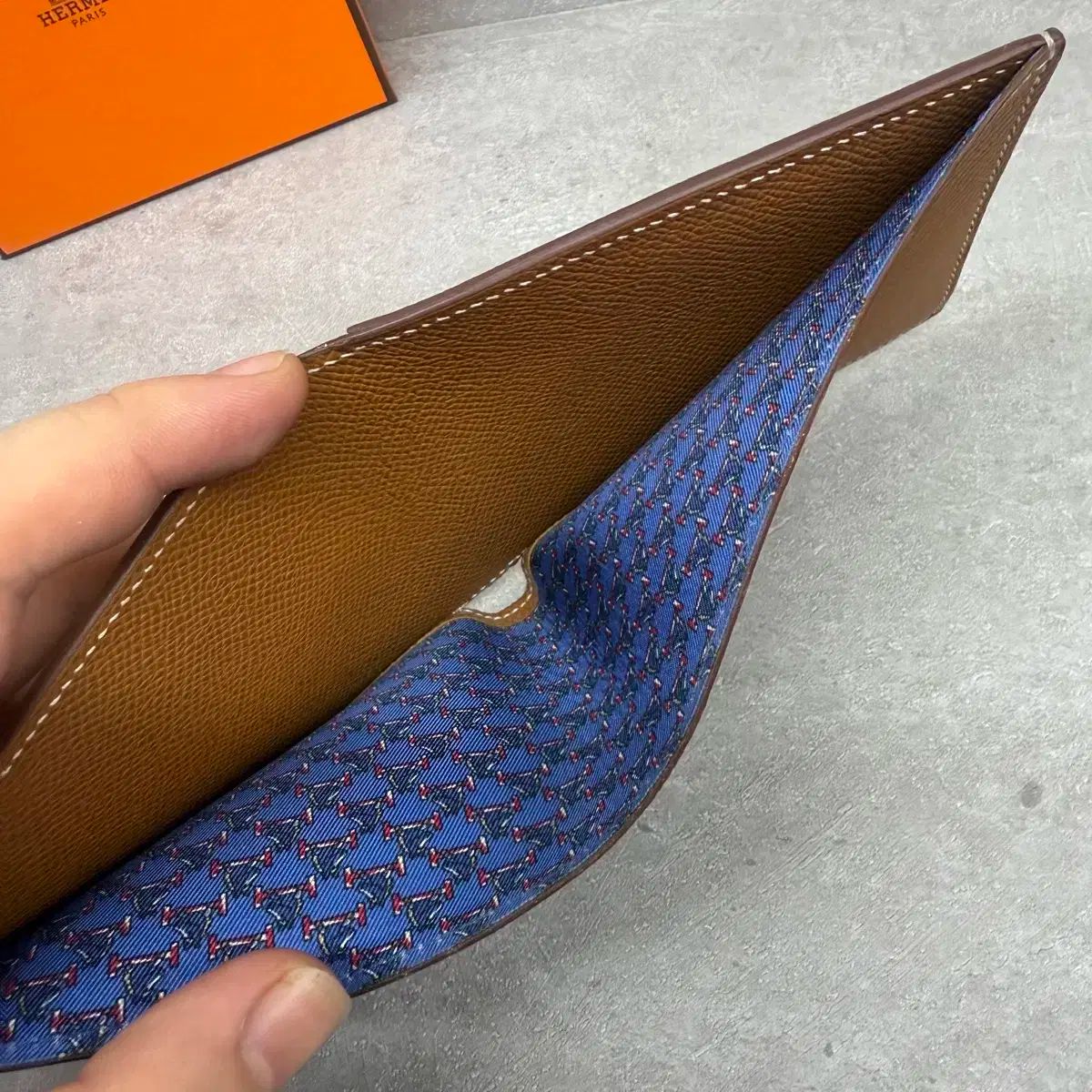 ツイル 二つ折り財布