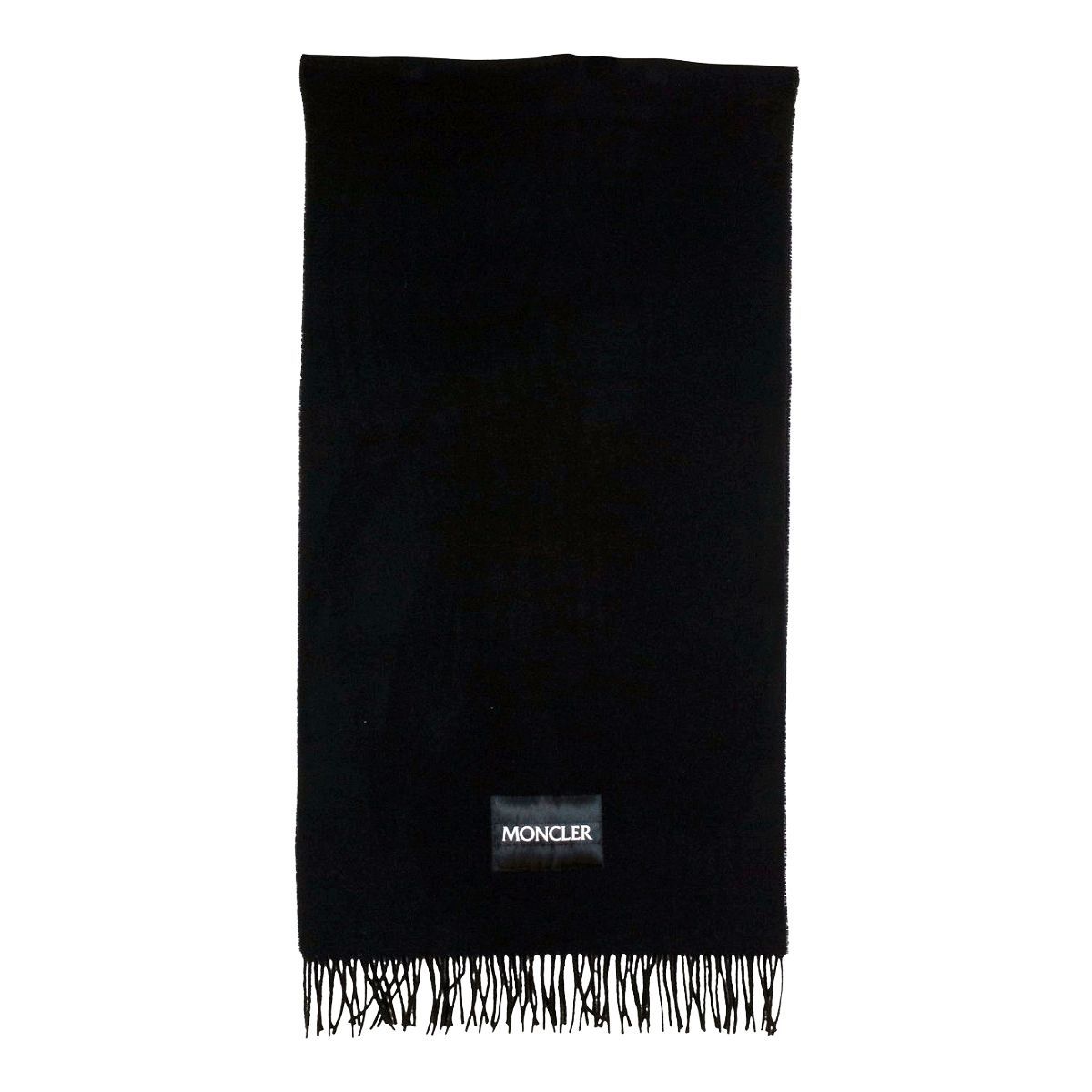 126 MONCLER モンクレール 3C00019 A0152 ブラック マフラー SCIARPA