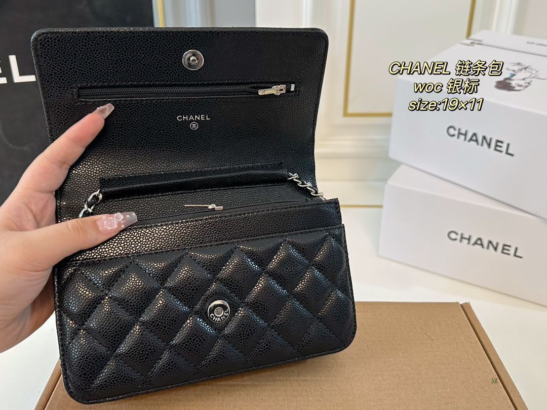 CHANELシャネルwocチェーンバッグ、ハンドバッグ、カメラバッグ