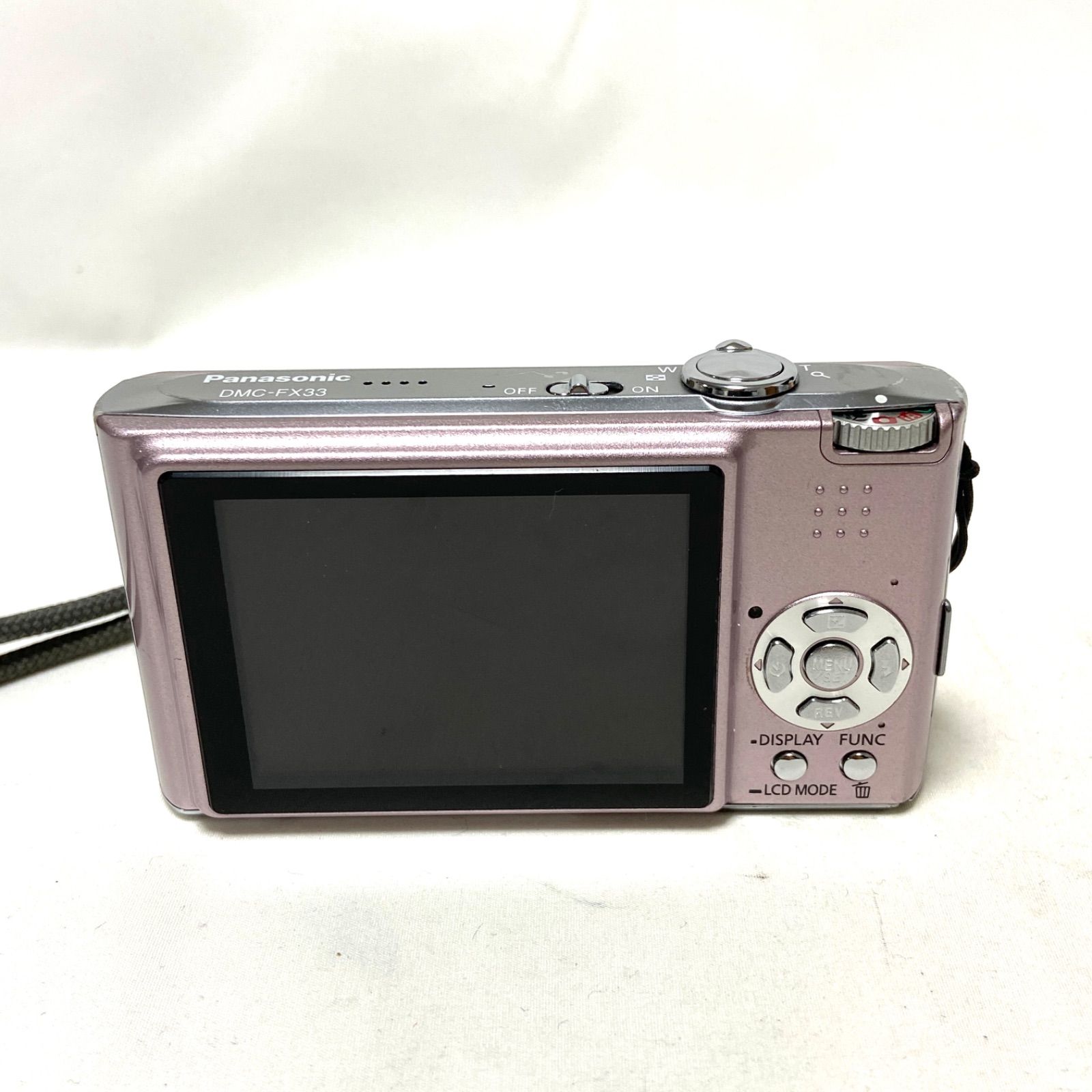 Panasonic LUMIX DMC-FX33 ピンク　ジャンク Panasonic LUMIX DMC-FX33 ピンク コンパクトデジタルカメラ ジャンク