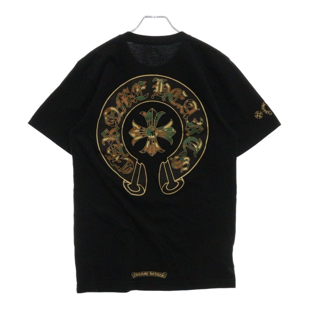 CHROME HEARTS (クロムハーツ) HORSESHOE 3 CEM CRS POCKET T-SHIRT  