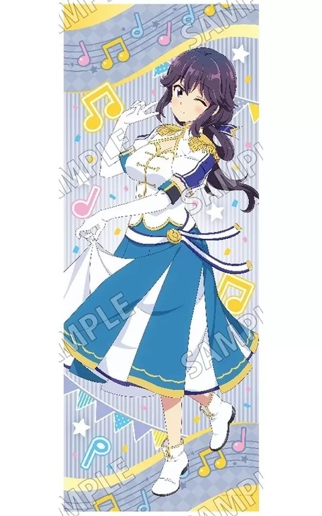 古田選手タペストリー等身大 中古】タペストリー(大型) (8)吉田清子 描き下ろし等身大