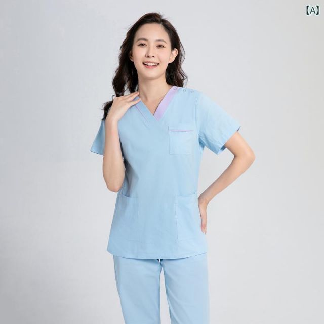 レディース ファッション 業務 ユニフォーム 制服 コスプレ衣装 歯科 医師 看護師 衣装 服 ペット 綿 メンズ 長袖 半袖 スーツ