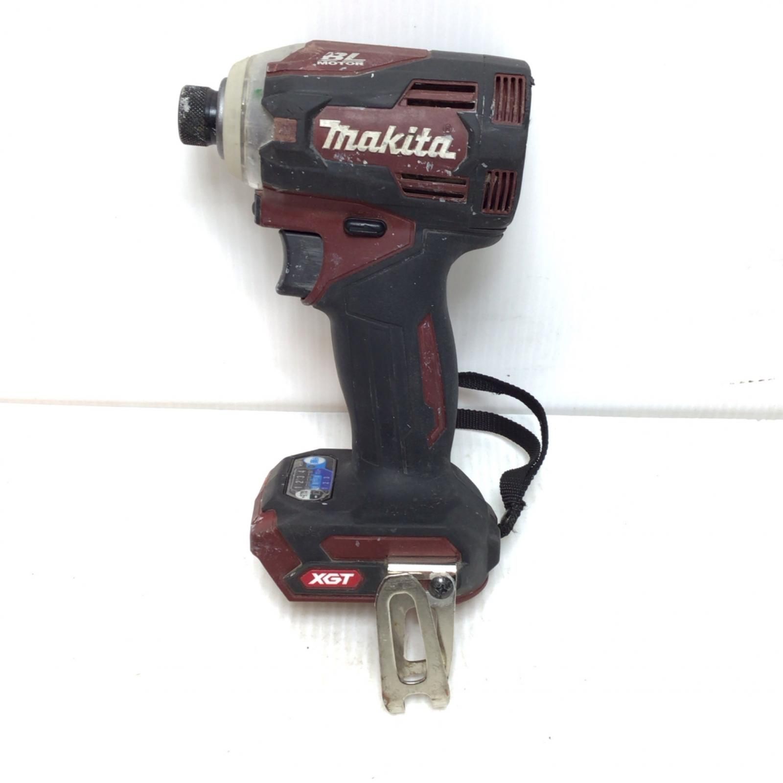 ΘΘMAKITA マキタ 締め付け工具 インパクトドライバ 程度B 本体のみ コードレス式 40v TD001G レッド