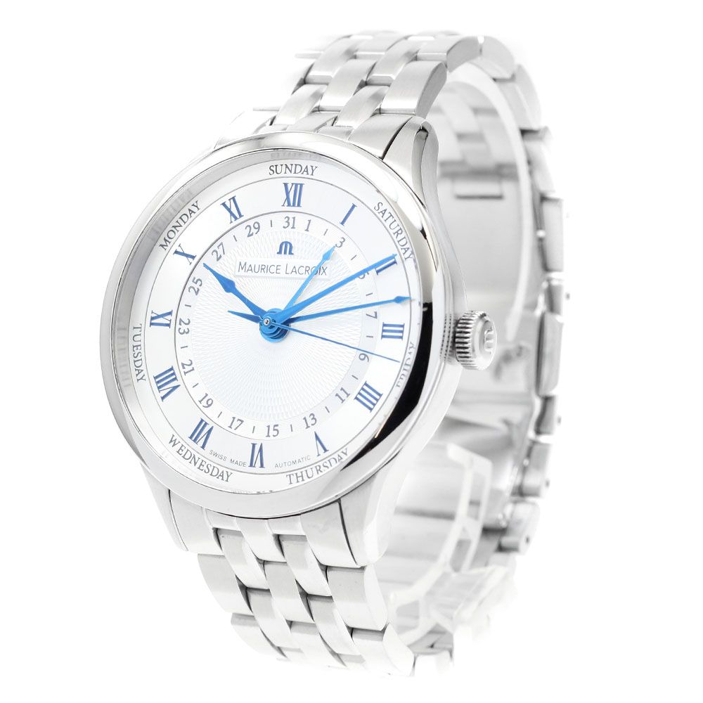 モーリスラクロア MAURICE LACROIX MP6507-SS002-110 マスターピース トラディション デイデイト 自動巻き メンズ _910727