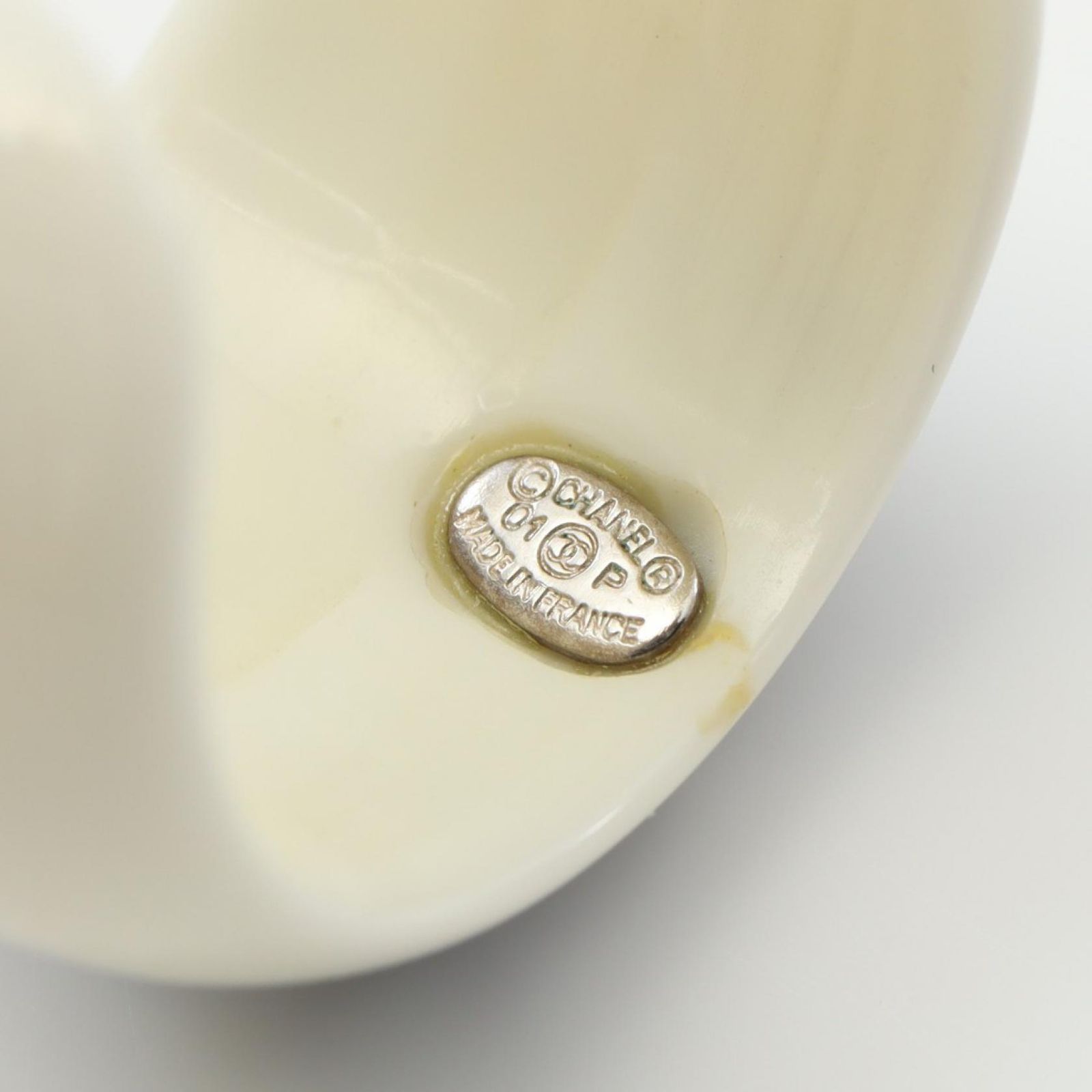 CHANEL 07P シャネル ヴィンテージ ロゴ リング COCO ココ 指輪 シャネル CHANEL リング・指輪 COCO ココ ホワイト その他 ロゴ