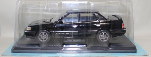 スバル レガシー RS [1989] 1/24ミニカー スバル レガシー (1989) ミニカー ブラック スバル レガシー RS [1989