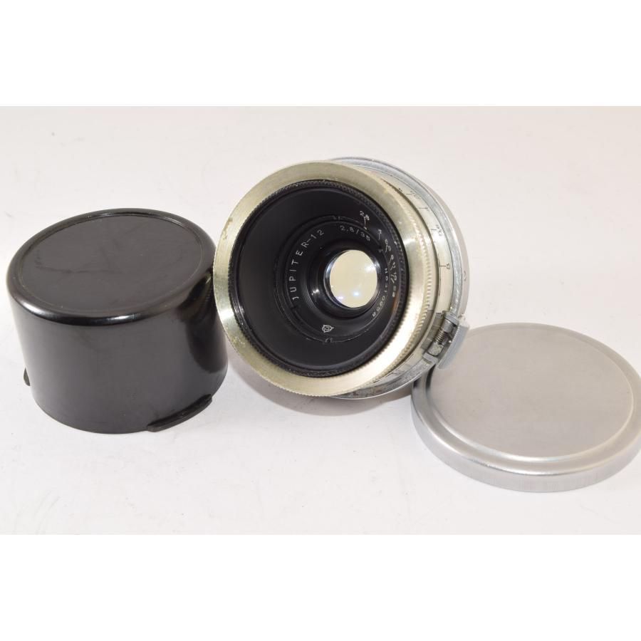 ☆美品☆ ジュピター JUPITER-12 35mm F2.8 シルバー CONTAX RF