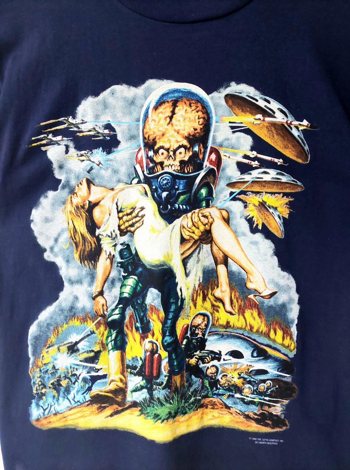 90's USA製 Mars Attacks ! マーズアタック Tシャツ M - 古着屋LIBERTY