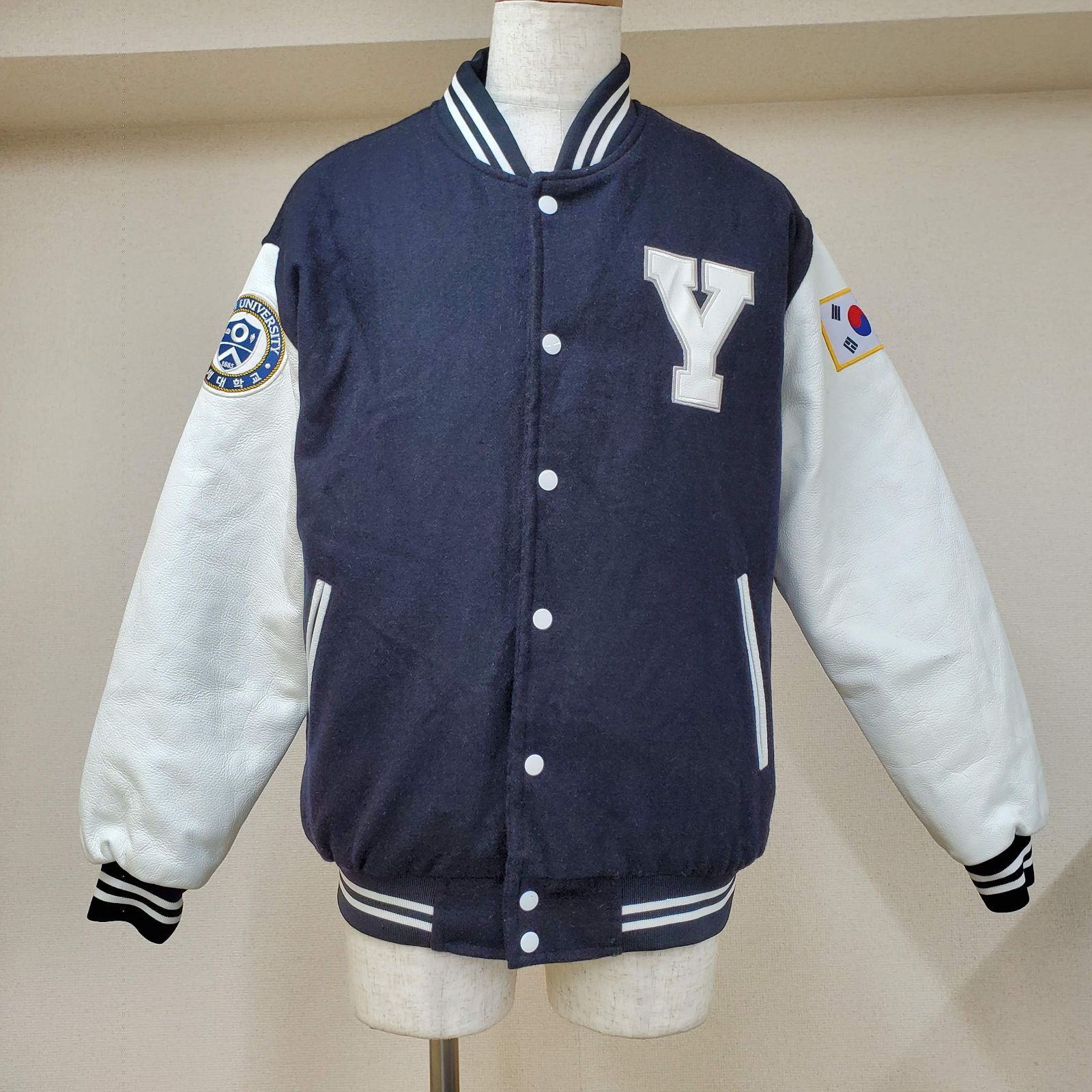 Yonsei University 延世大学ジャケット スタジャン XL 韓国延世大学